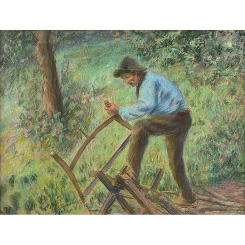 Le Père Melon Sciant du Bois